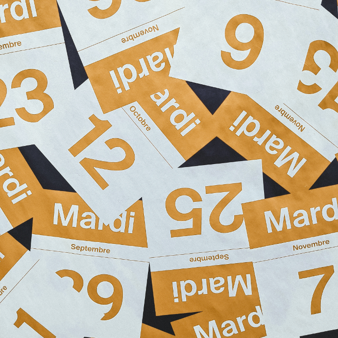 Fiches calendrier
