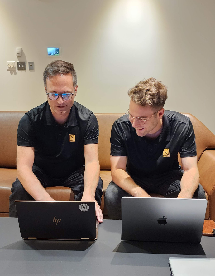 Quentin Lavallée et Bruno Joliveau