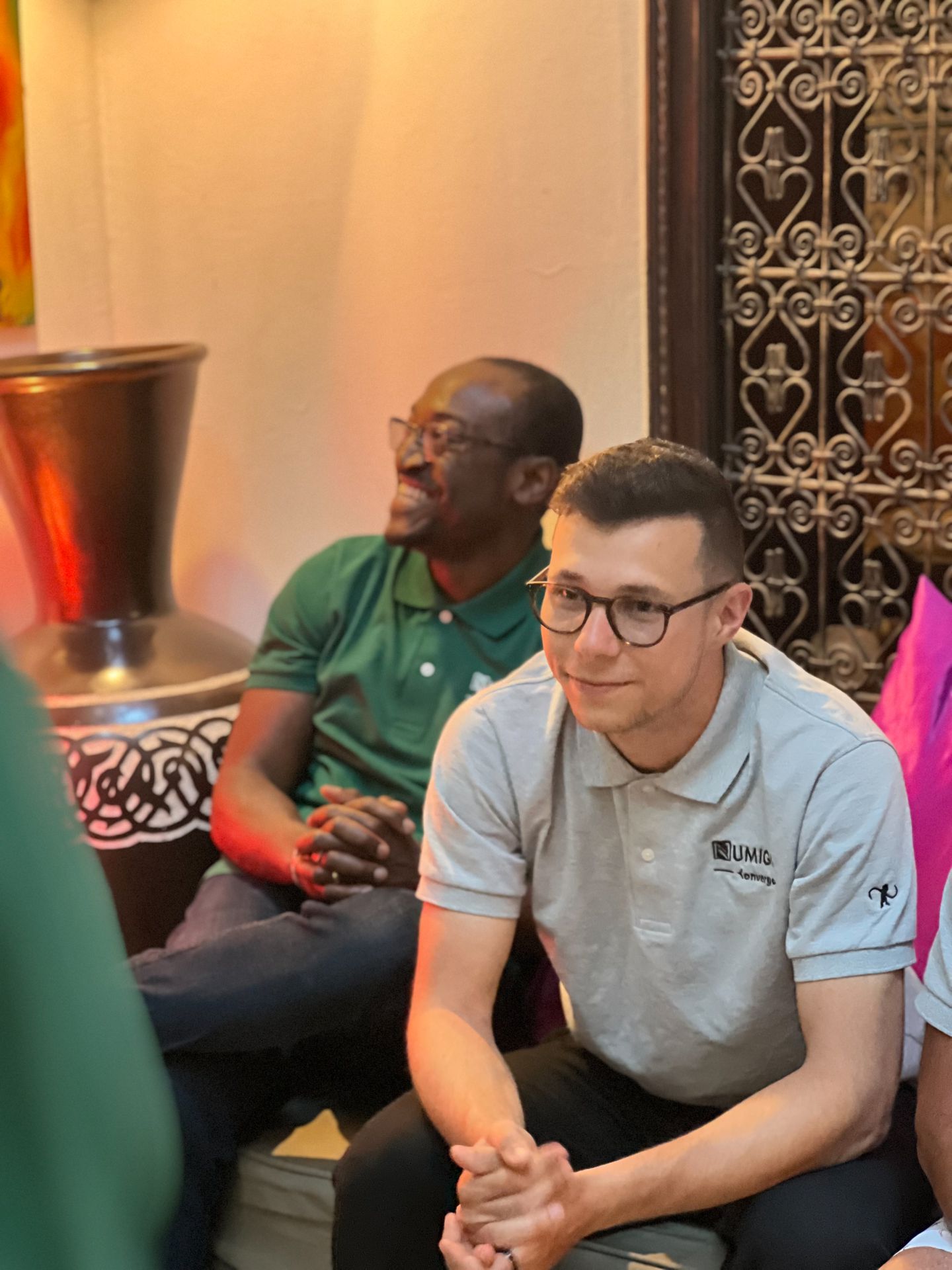 Romain Joliveau et Henri Tamouya au Maroc