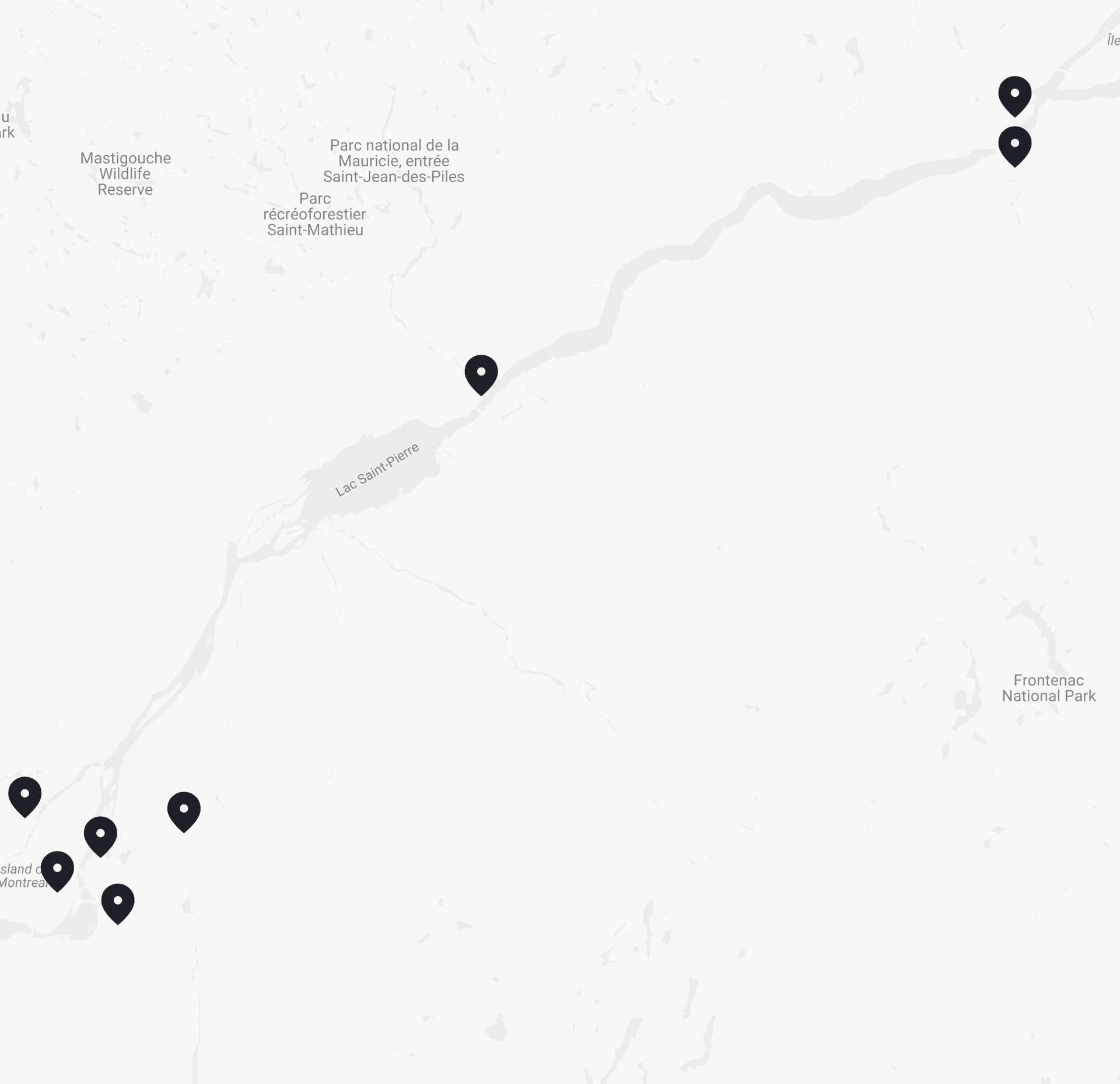 Carte des bureaux de Numigi